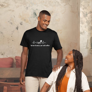 Spaßiges Kaffee-Arbeitszitat: Sofort menschlich, K T-Shirt