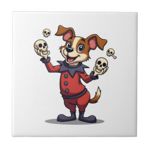 Spaßmacher Jack Russell Fliese