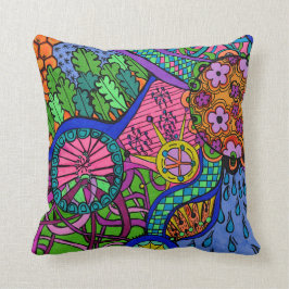 Spaßmuster! tägliches cooles Kissen