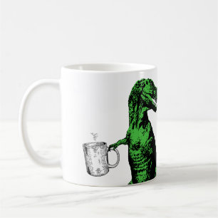 SpaßTyrannosaurus Rex trinkender Tee: Ein Tee-Rex Kaffeetasse