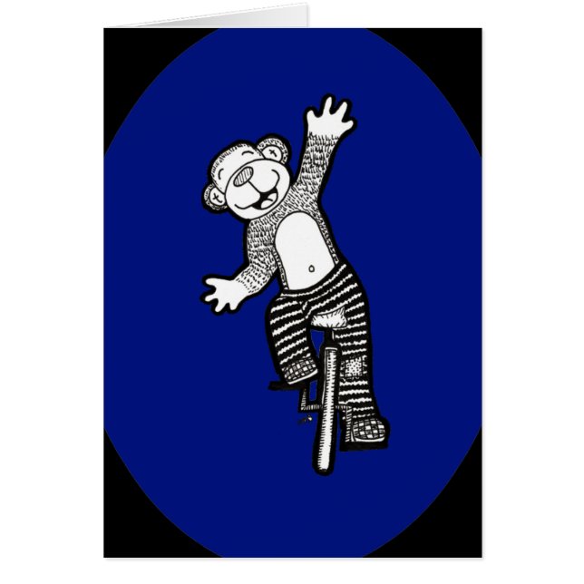 Spaßunicycle-Affe (Vorne)