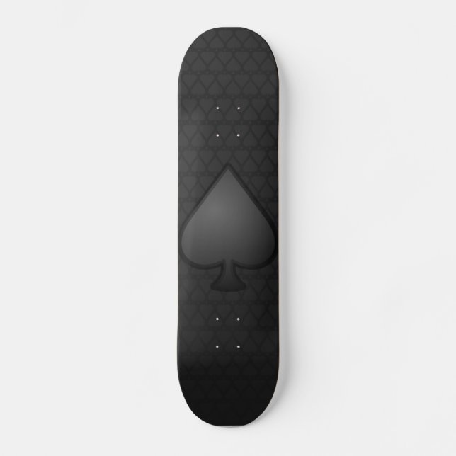 Spaten-Symbol-Skateboard Skateboard (Vorderseite)