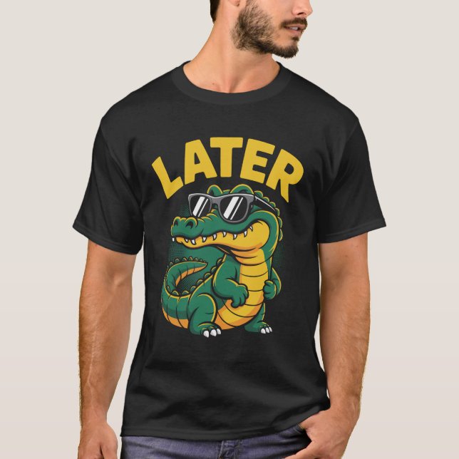 Spater Alligator Gator T-Shirt (Vorderseite)