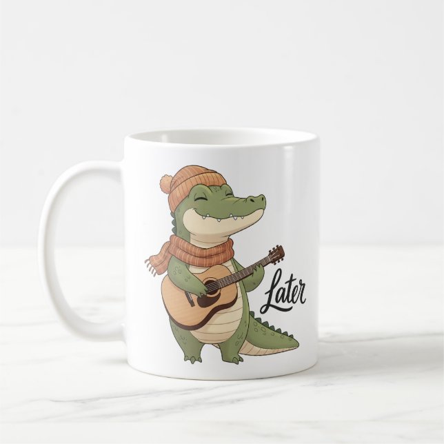 Später Alligator Kaffeetasse (Links)