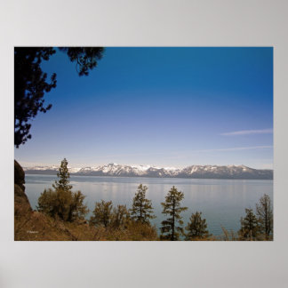 Später Frühling im Lake Tahoe (Poster) Poster