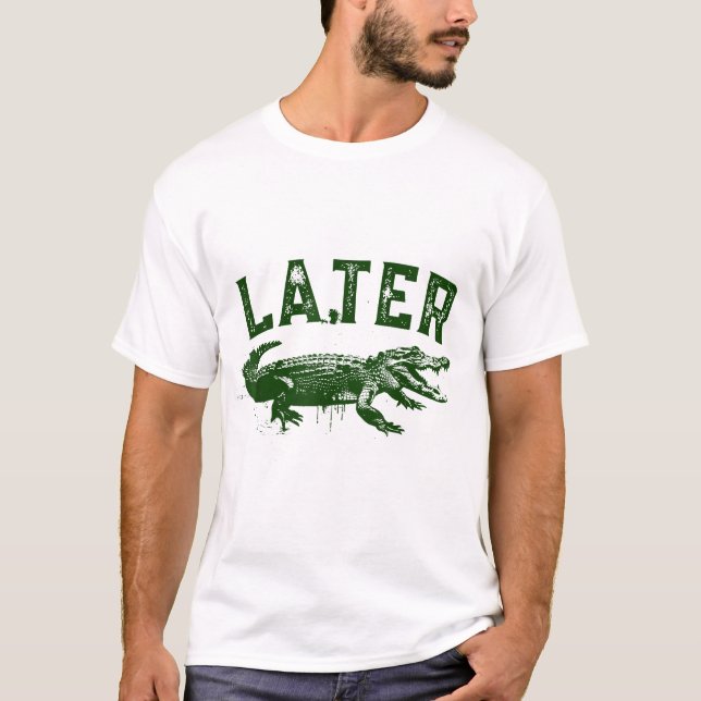 Spater Gator Alligator T-Shirt (Vorderseite)