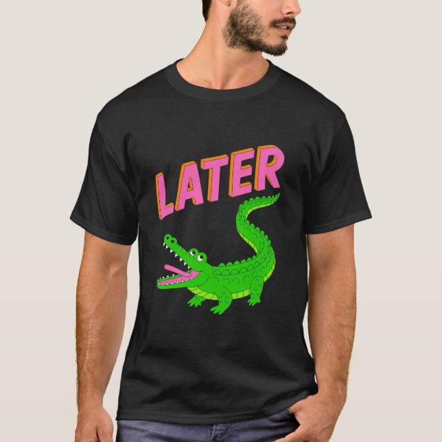 Spater Gator Alligator T-Shirt (Vorderseite)