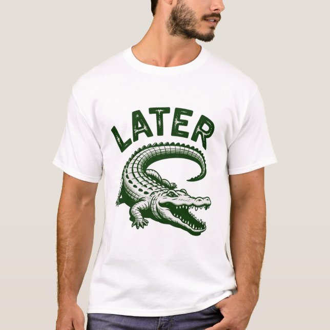 Spater Gator Alligator T-Shirt (Vorderseite)