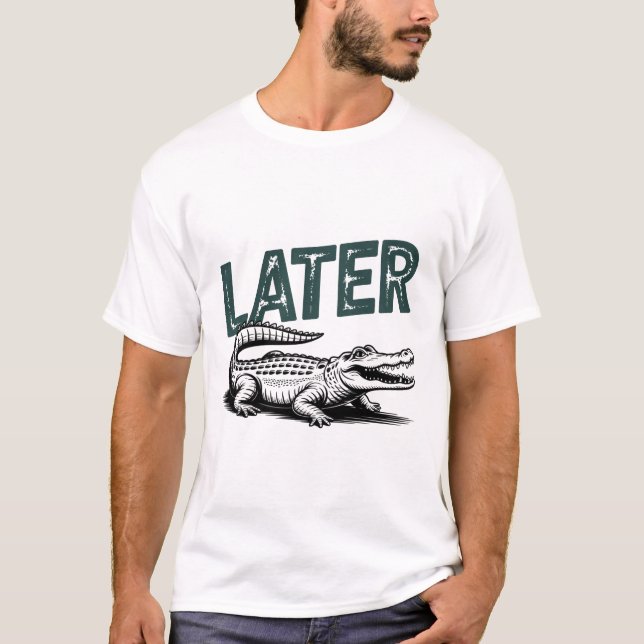 Spater Gator Alligator T-Shirt (Vorderseite)