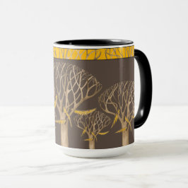 Später Herbst auf einem 15 oz. Combo-Tasse (B) Tasse