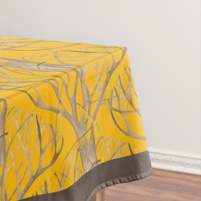 Später Herbst auf einem Tablett Tischdecke (Beispiel)