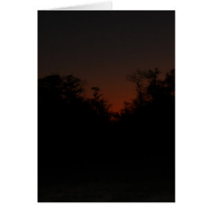 Später Sonnenuntergang