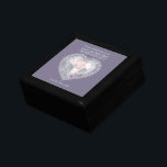Spätestens 13. Hochzeitstag Foto Ehefrau Geschenkb Geschenkbox<br><div class="desc">Grafische 13-jährige Jubiläum Spitzen-Herzeffekt Sake Sake-Schmuckstück Geschenkboxen. Ideal,  um Ihrer Ehefrau ein besonderes Geschenk zu einem besonderen 13. Hochzeitstag oder anderen besondere Anlass zu schenken. Angepasst mit eigenen Foto-Wörtern und eigenen Daten. Von Sarah Trett für www.mylittleeden.com entworfen</div>