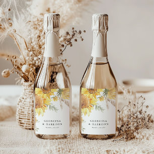 Spätsommer-Sonnenblumen-Hochzeit