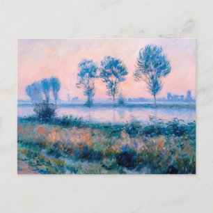 Spätsommerliche Morgenlandschaft an der Havel Feiertagspostkarte