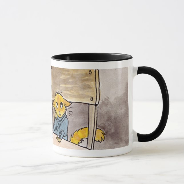 Spatzen-und Ingwer-Tasse Tasse (Rechts)