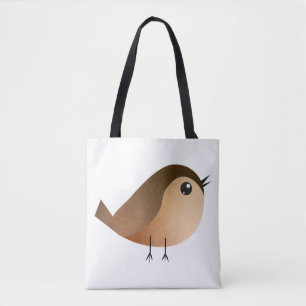 Spatzen-Vogel-Cartoon Tasche