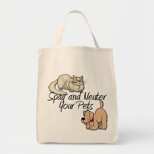Spay and Neuter Your Pets Tragetasche (Vorne)