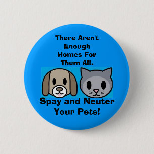 Spay und neutralisieren Sie Ihre Haustiere Button