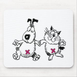 spay und neutralisieren Sie Ihre Haustiere Mousepad