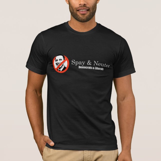 Spay und neutralisieren Sie Liberal-T - Shirt (Vorderseite)