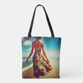 Spazieren Sie am Strand Tasche