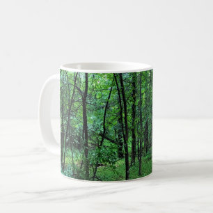 Spazieren Sie durch den Wald, Chester, South Carol Kaffeetasse