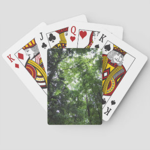 Spazieren Sie durch den Wald, Chester, South Carol Spielkarten