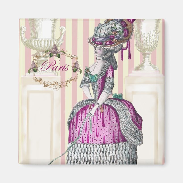 Spazieren Sie entlang der Champs-Élysées Magnet (Vorne)