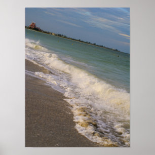 Spazieren Sie entlang des St Pete Beach Poster