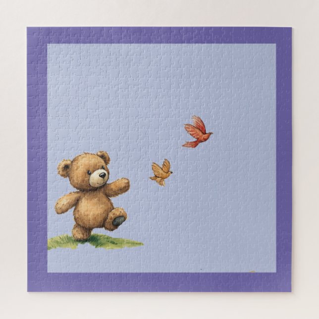 Spazierender Teddy (Vertikal)