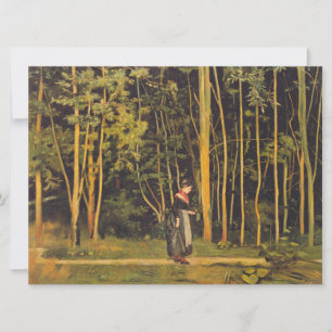 Spaziergang am Waldrand (von Ferdinand Hodler) Karte
