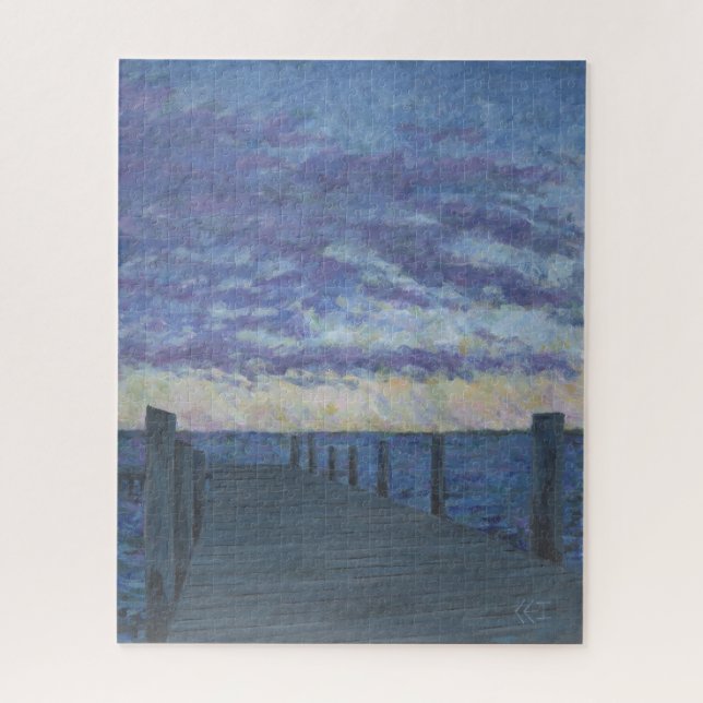 Spaziergang auf dem Sound 16x20 Zoll (Vertikal)