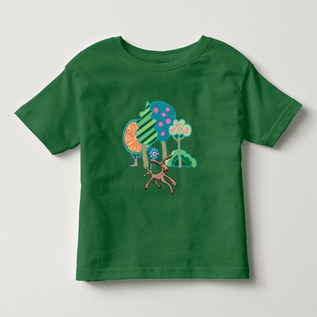 Spaziergang im Park Kleinkind T-shirt (Vorderseite)
