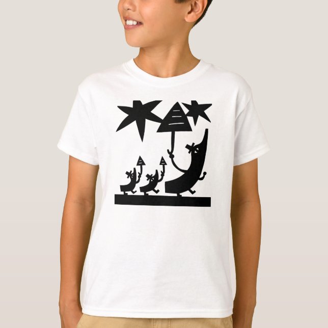 Spaziergang im Regen T-Shirt (Vorderseite)