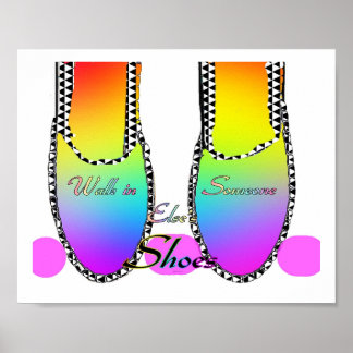 Spaziergang in Somenone Else's Shoes Poster