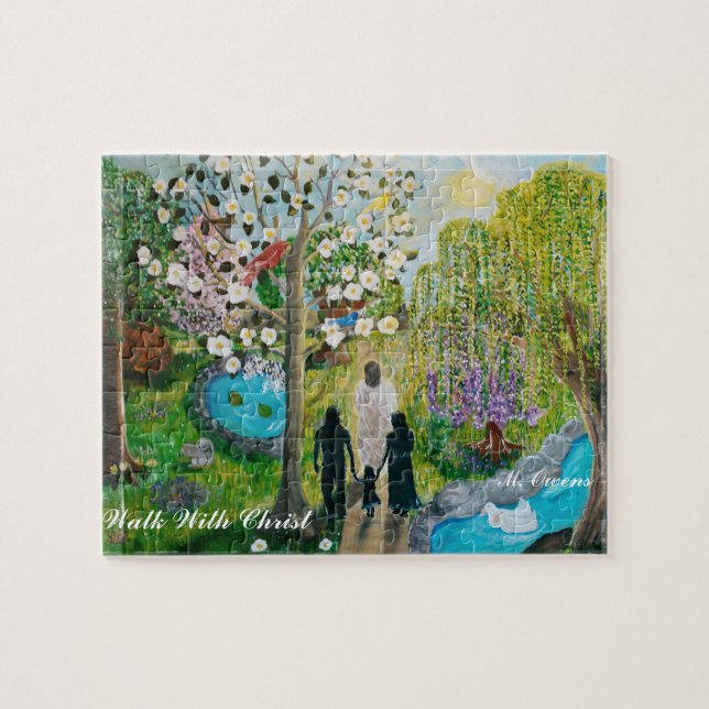 Spaziergang mit dem Christuspuzzle (Horizontal)