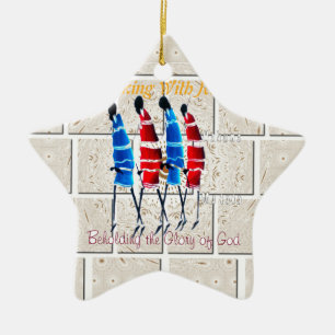 Spaziergang mit Jesus Hakuna Matata Inspiriert Bea Keramik Ornament