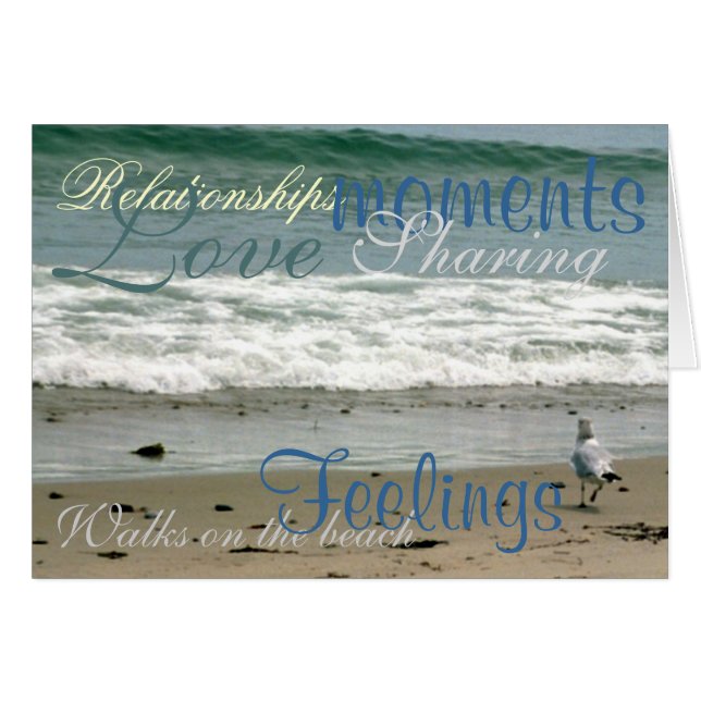 Spaziergänge am Strand (Vorderseite (Horizontal))