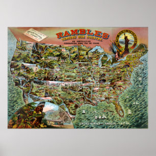 Spaziergänge durch unser Land Poster