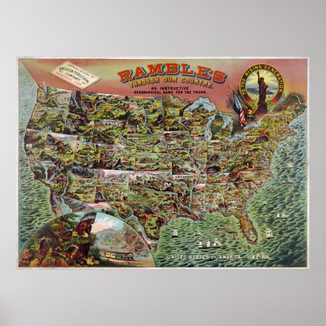 Spaziergänge durch unser Land Poster (Vorne)
