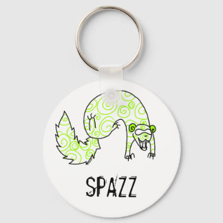 Spazting Ferret Schlüsselanhänger
