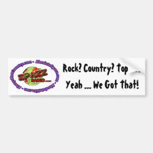 SpazzRadio Logo Merch Autoaufkleber