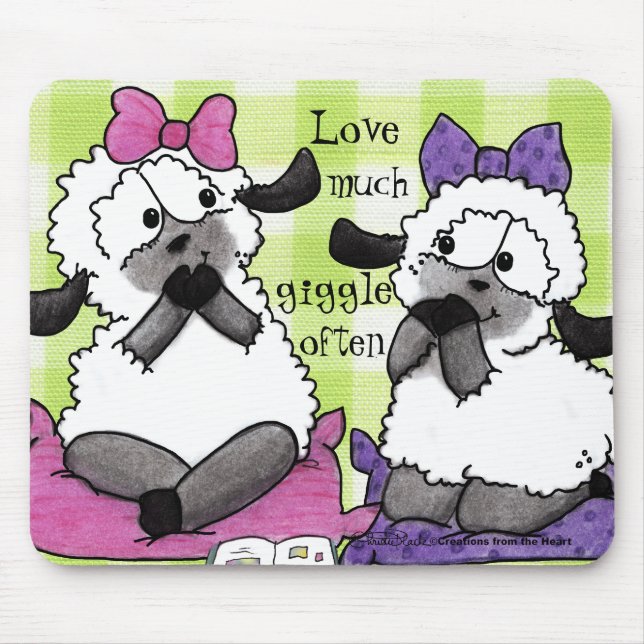 Speak Softly Lambs Mousepad (Vorne)