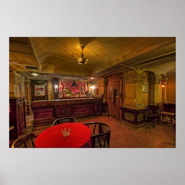 Speakeasy Club — Butte Montana Poster (Vorne)