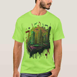 Speakeasy Soundwaves: Retro Beats, Moderne Grooves T-Shirt