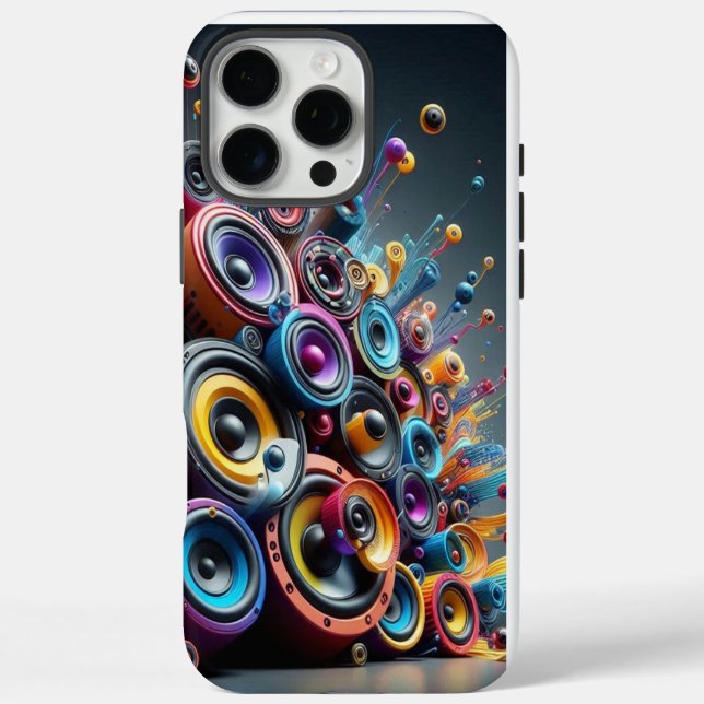 Speakers Wall iPhone 16 Pro Max Hülle (Rückseite)