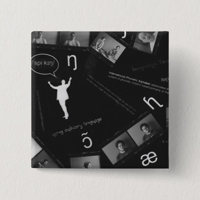 Speakfogramm Button (Vorderseite)