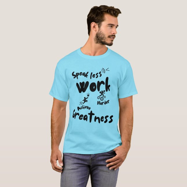 Speakless Work Harer T-Shirt (Vorne ganz)