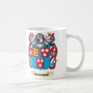 Speakman Wappen (Familienwappen) Kaffeetasse